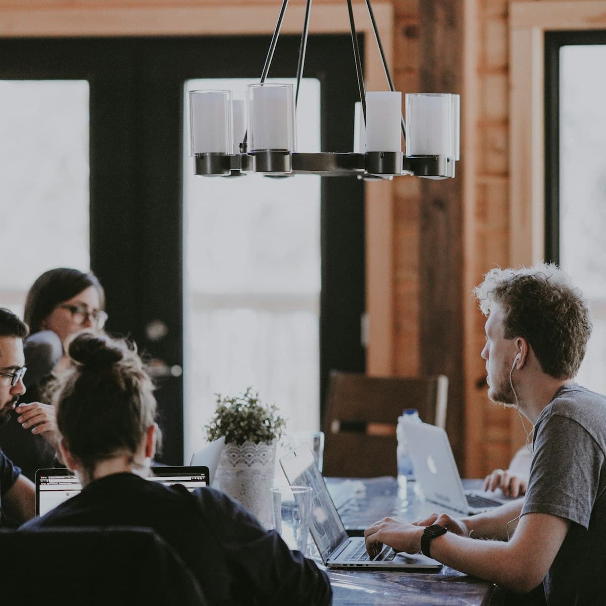 The Great Idea Consulting team working through a client's accounts